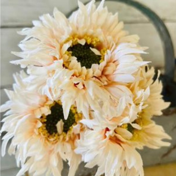 *Triple Gerbera Daisy Bouquet, Cream Pink - Picture 2 of 10